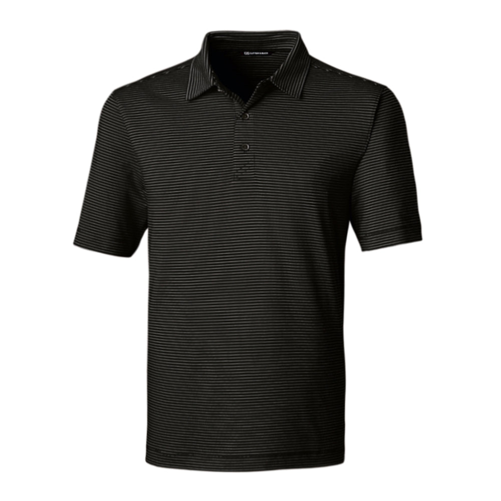 Cutter & Buck Forge Pencil Stripe Stretch Mens Polo | Fresh Prints