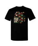 African Student Association Colorful Africa Map PR Shirt