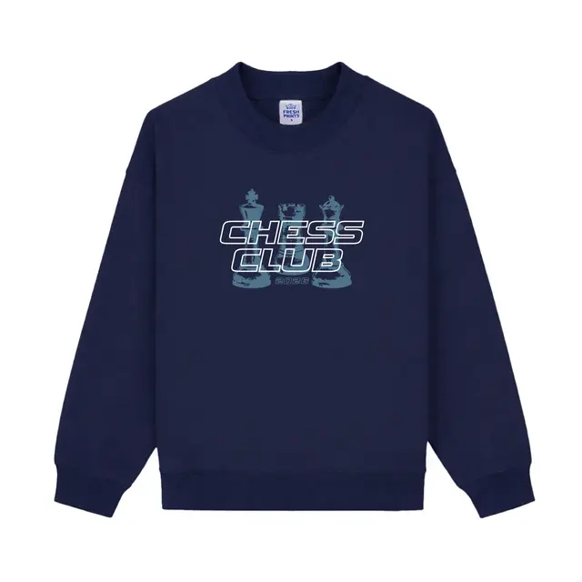 Chess Club Chess Piece Graphic PR Sweater 2