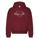 Gamma Phi Heart Illustration Date Party Hoodie 2