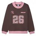 Sigma Kappa Zebra Striped Numbers Bid Day Crewneck 2