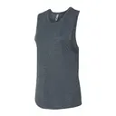 Customizable Next Level Women’s Festival Muscle Tank 5013 Antique Denim Left