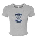 Women in STEM Atomic Logo in Navy PR Shirt 2