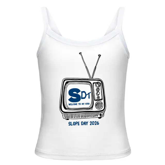 Sigma Delta Tau Vintage TV Slope Day Tank 2
