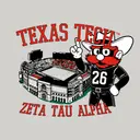 Zeta Tau Alpha Stadium Mascot PR Sweater