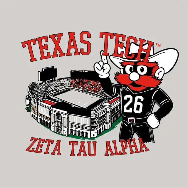Zeta Tau Alpha Stadium Mascot PR Sweater