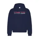 Kappa Alpha Theta Bold Text Checkered Big Little Reveal Hoodie 2