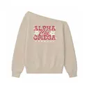 Alpha Chi Omega Star Graphic Game Day Hoodie 2