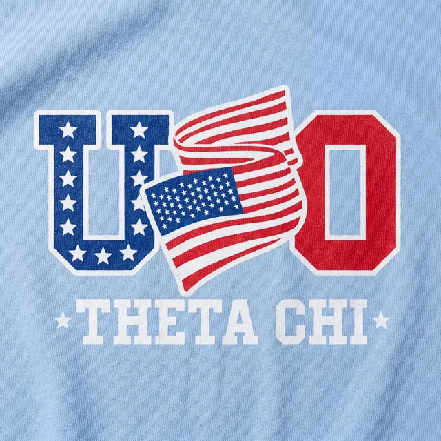 Theta Chi Star Spangled Graphic Philanthropy Hoodie