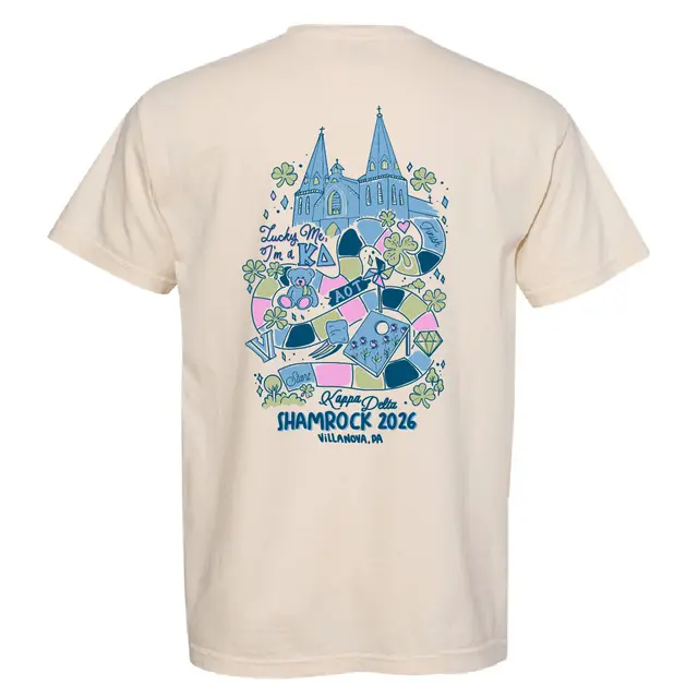 Kappa Delta Cute Campus Illustration Philanthropy Shirt 2