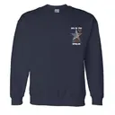 Delta Phi Epsilon Striped Star Bid Day Crewneck 2