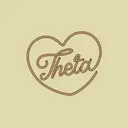 Kappa Alpha Theta Rope Heart Text PR Tank