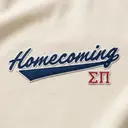 Sigma Pi Curved Text Homecoming Hoodie