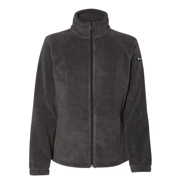Women’s Benton Springs™ Fleece Full-Zip Jacket Charcoal Heather Front