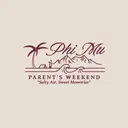 Phi Mu Palm Tree and Mountain Parent's Weekend Shirt