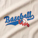 Baseball Team Script Text PR Sweater