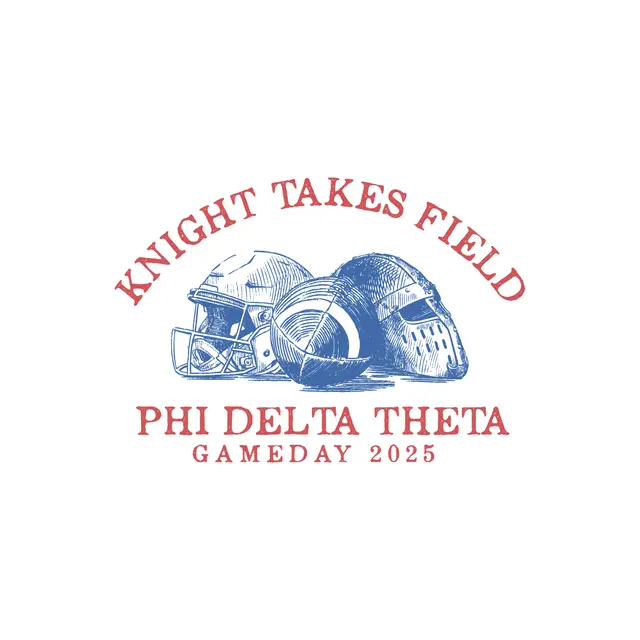 Phi Delta Theta Knight Takes Field Helmet Football Game Day Hoodie