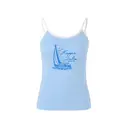 Kappa Delta Sailboat Illustration Rush Tank 2