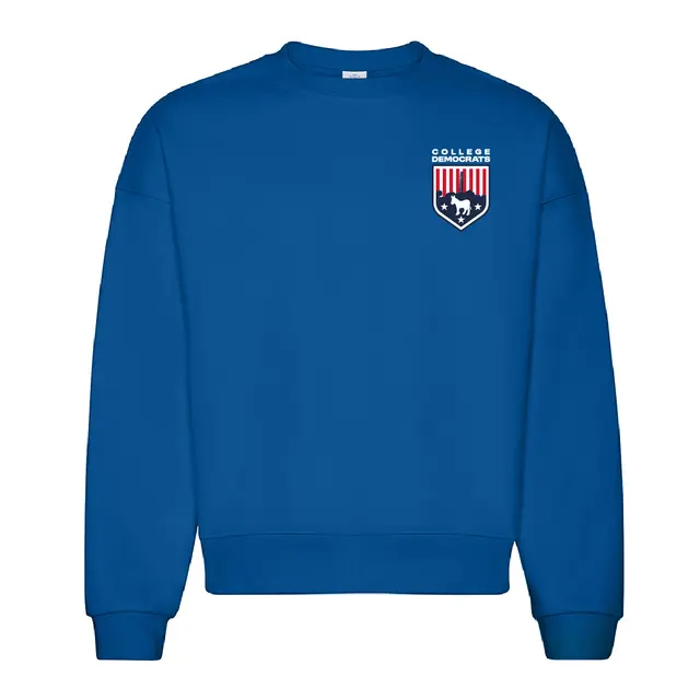College Democrats Cultural Silhouette PR Crewneck 2