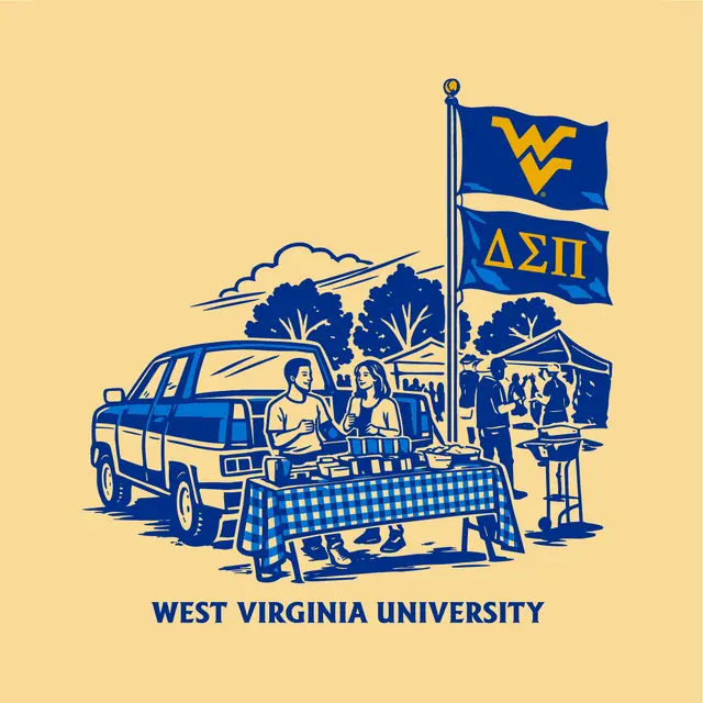 Delta Sigma Pi Outdoor Picnic Gathering Shirt