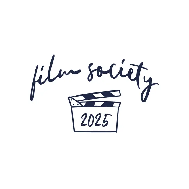 Film Society Club Script Text with Clapperboard PR Crewneck