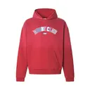 Rugby Club Plaid Pattern Arc Block Lettering PR Hoodie 2