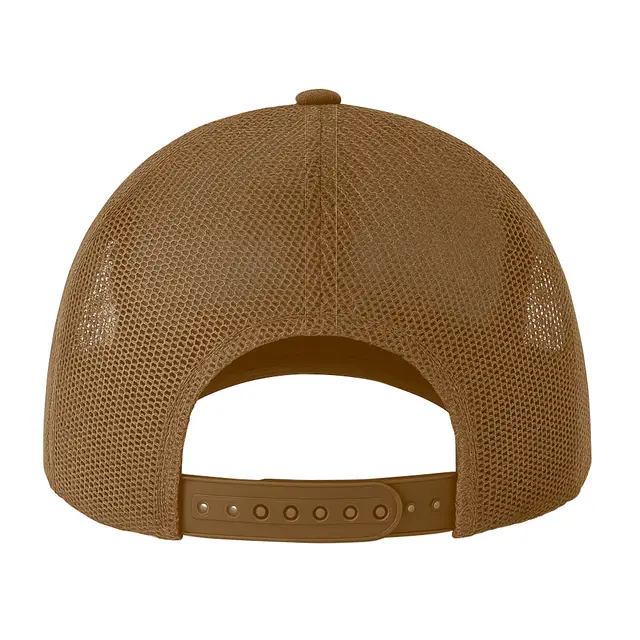 Customizeable Carhartt Flexfit 110® Mesh Back Cap CT106577 Carhartt Brown Back
