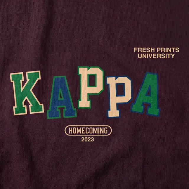 Kappa Kappa Gamma Interchanging Colors Design for Tank for Sorority PR