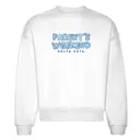 Delta Zeta Blue Swirl Text Parent's Weekend Crewneck 2