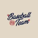 Baseball Team Script Bold Text PR Hoodie