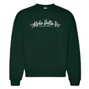 Alpha Delta Pi Candy Cane Text Holiday Party Crewneck 2