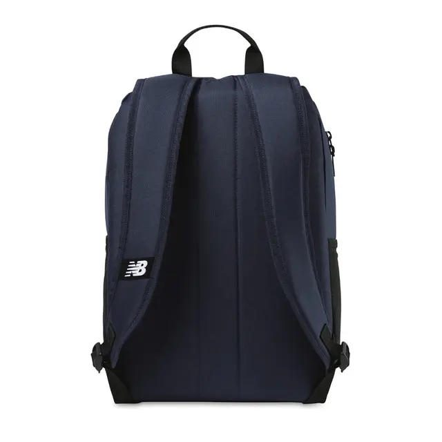Customizable New Balance Cord Backpack 101719-417 Navy Blue Back
