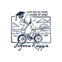 Sigma Kappa Biking into Sunset Graduation Shirt
