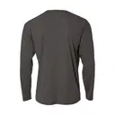 A4 Men's Cooling Performance Long Sleeve T-Shirt n3165 Graphite Back