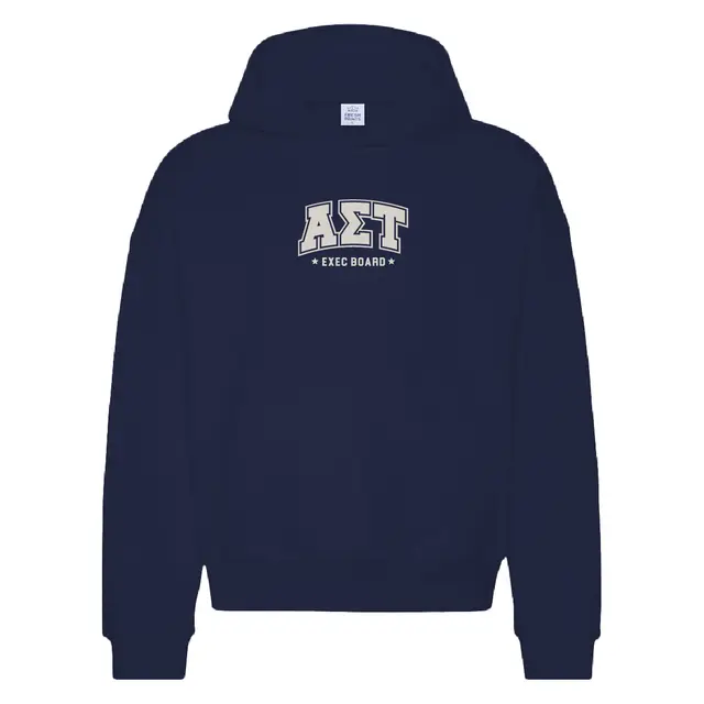 Alpha Sigma Tau Bold Block Exec Board PR Hoodie 2