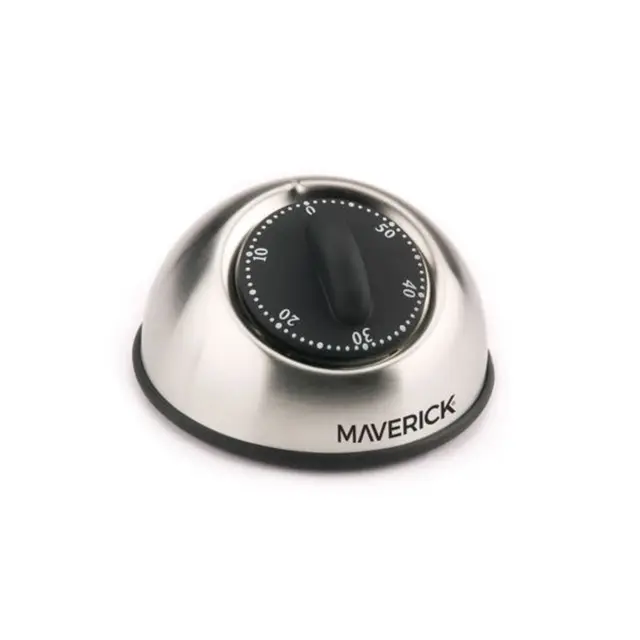 KitchenSupply Timer/Pomodoro TImer Silver Front