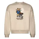 Alpha Tau Omega Bear Grilling Parents Weekend Crewneck 2