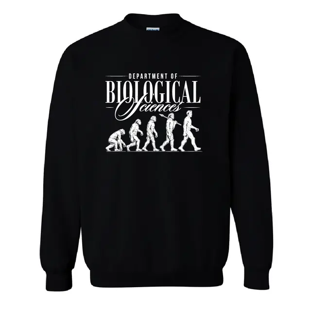 Department of Biological Sciences Evolution PR Crewneck 2