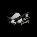 Music Society Guitar Illustration PR Hoodie