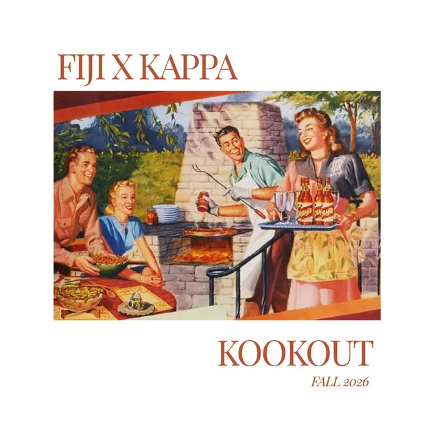 FIJI x Kappa Retro BBQ Scene Kookout PR Shirt