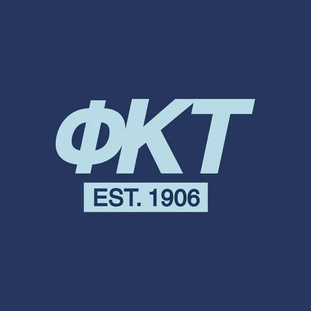 Phi Kappa Tau Bold Greek Text PR Shirt