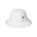 Adidas Fundamental Victory Bucket Hat - AH610 White Black Front