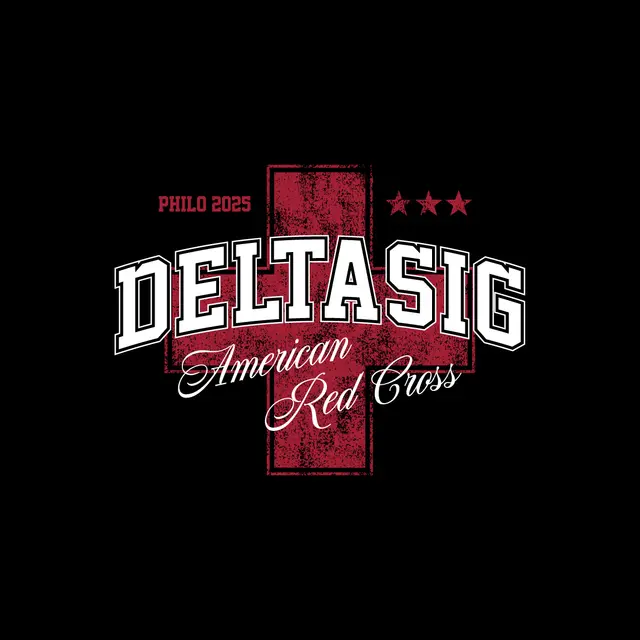 Delta Sigma Phi Bold Cross Philanthropy Shirt