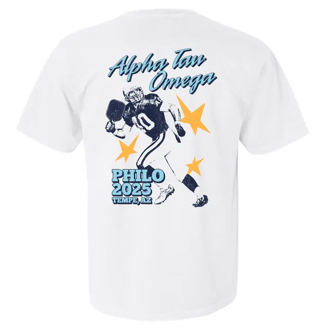 Alpha Tau Omega Football Star Philanthropy Shirt 2
