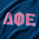 Delta Phi Epsilon Stacked Lettering PR Shorts