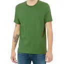 Customizable Bella + Canvas Men's Heavyweight 5.5 Oz Crew Tee 3091 Leaf Front