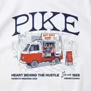 Pi Kappa Alpha Bold Block Lettering Hot Dog Cart Parent's Weekend Sweater
