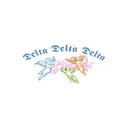 Delta Delta Delta Cherub Illustrations with Script Bid Day Shirt