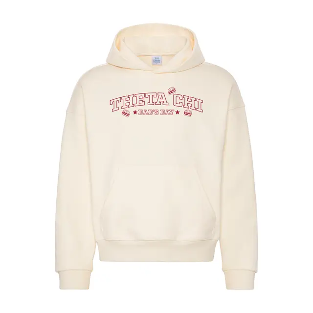 Theta Chi Arched Typography Parents Weekend Hoodie 2