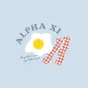 Alpha Xi Delta Egg and Bacon Patches Big Little Reveal Shirt